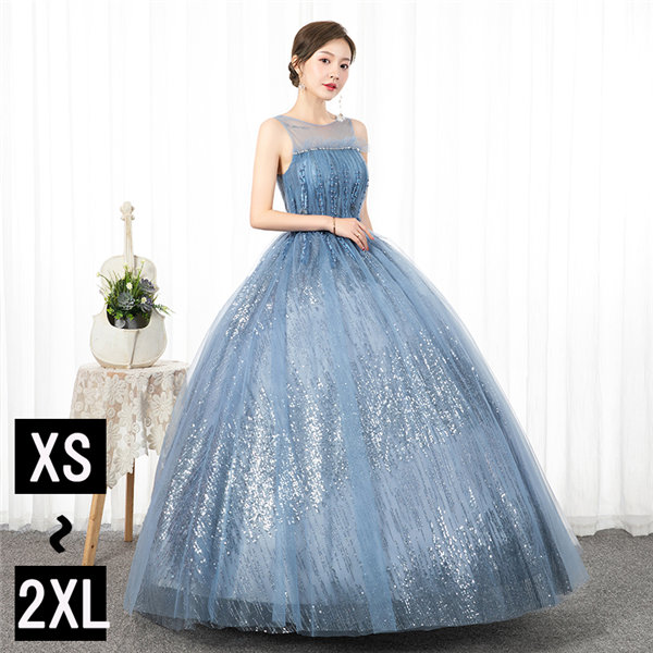 【送料無料】カラードレス ウェディングドレス ロングドレス パーティードレス 演奏会用ドレス 小さいサイズ ピアノ 発表会 豪華なドレス 成人式  ロング 大人 ステージ衣装 大きいサイズ 舞台衣装 花嫁ドレス 二次会 コンサート 編み上げ