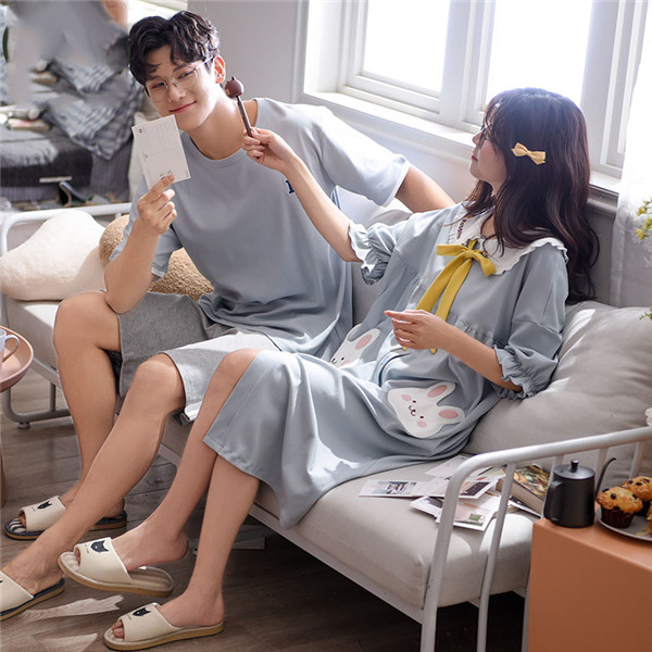 ペア パジャマ かわいい 前開き 半袖 ワンピース パジャマ 夏 ルームウェア カップル 部屋着 韓国風 寝間着 上下セット ギフト 部屋着 結の通販はau Pay マーケット Glory Park