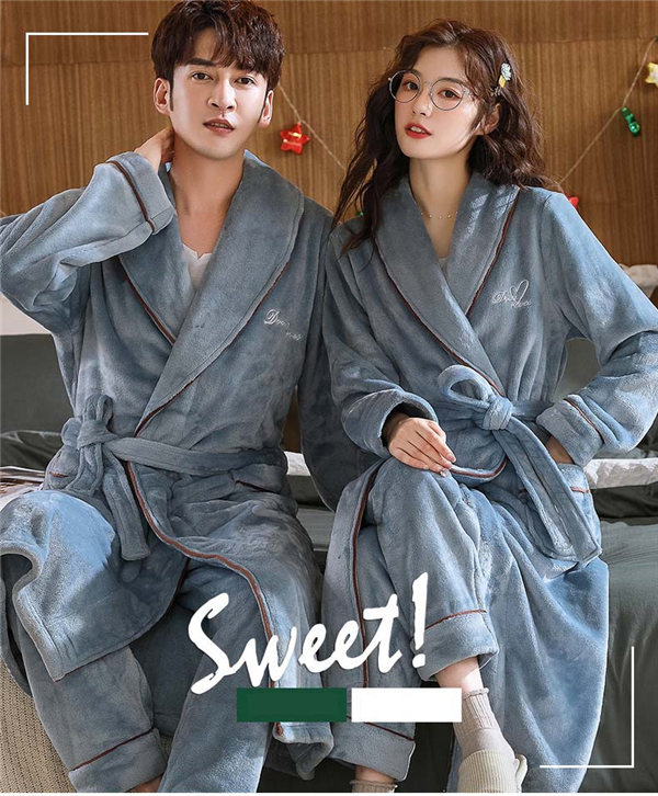 ナイトガウン プレゼント ルームウェア もこもこ ペアパジャマ