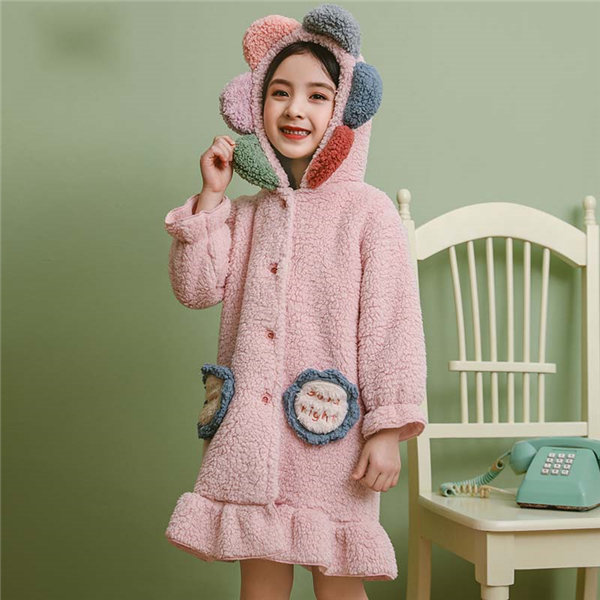 モコモコ ルームウェア キッズパジャマ 帽子付き 子供パジャマ ワンピース 女の子 寝巻き 冬 かわいい おしゃれ ふわもこ 裏起毛 可愛いの通販はau Pay マーケット Glory Park