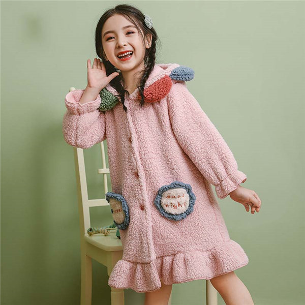 モコモコ ルームウェア キッズパジャマ 帽子付き 子供パジャマ ワンピース 女の子 寝巻き 冬 かわいい おしゃれ ふわもこ 裏起毛 可愛いの通販はau Pay マーケット Glory Park