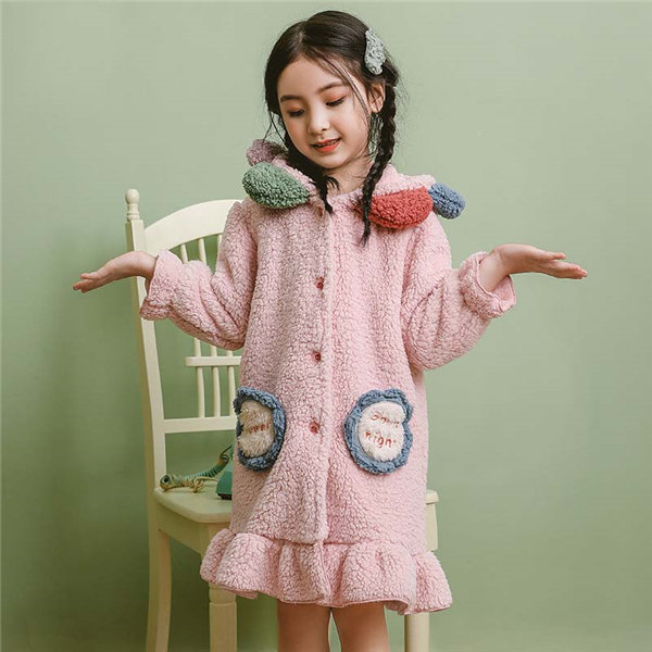 モコモコ ルームウェア キッズパジャマ 帽子付き 子供パジャマ ワンピース 女の子 寝巻き 冬 かわいい おしゃれ ふわもこ 裏起毛 可愛いの通販はau Pay マーケット Glory Park