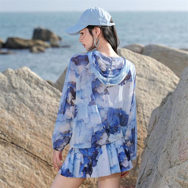 ビキニ レディース 3点セット 長袖 セパレート 水着 カバー