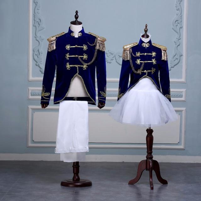 【送料無料】舞台ステージ衣装 公爵 宮廷服ジャケット 演劇オペラ声楽 豪華に見える 公爵様上着 舞台 ステージ衣装としても最適 人気宮廷服 中世 貴族 衣装 コート