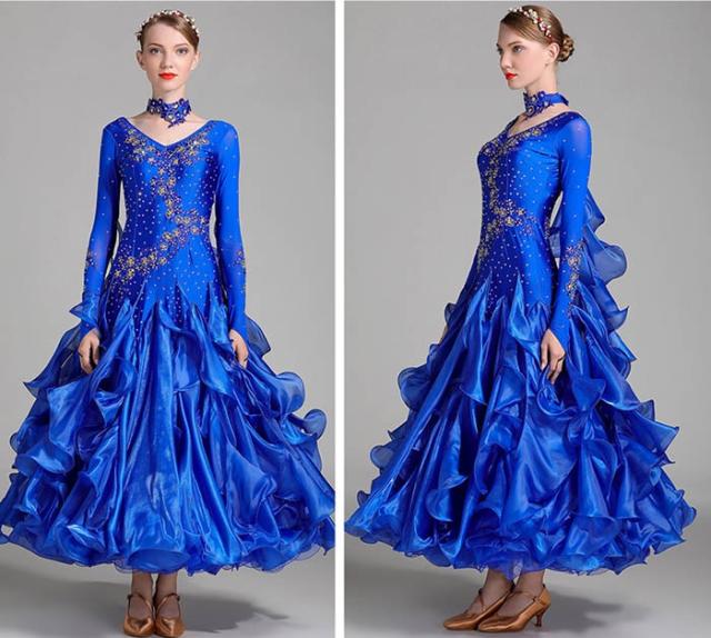 社交ダンス 衣装 モダンドレス ラテンドレス ラテン衣装 ホワイト