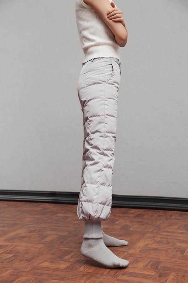 軽量 × 防風】 大きいサイズ ダウンパンツ ボトムス レディース ダウン