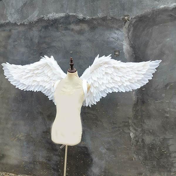【送料無料】天使の羽 悪魔の羽 コスプレ道具羽 翼 wing フェザー ウイング 170cm エンジェル 天使みたい 堕天使 妖精 悪魔 仮装 衣装 ファッションショー パーティーグッズ 撮影 ステージ道具 イベント 文化祭 cosplay用 COSPLAY コスチューム_4