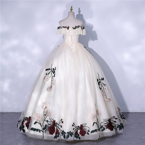 花嫁 ウェディングドレス プリンセスライン 白ドレスワンピース シンプル 結婚式 披露宴 前撮り 後撮り 撮影用 フォトウェディング ロングドレス 演奏会ドレス ピアノ発表会 韓国 イブニングドレス