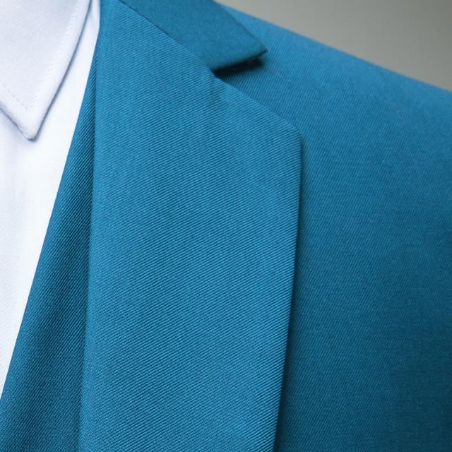 【送料無料】1ボタンスリムスーツ フォーマル スーツ ビジネススーツ メンズスーツ 紳士服 男性用背広 3点セット 大きいサイズ 細身 結婚式 オシャレ_10