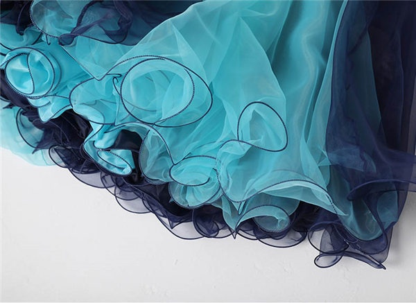 送料無料】豪華 ワルツ服 競技用 新作 社交ダンス衣装 ワンピース