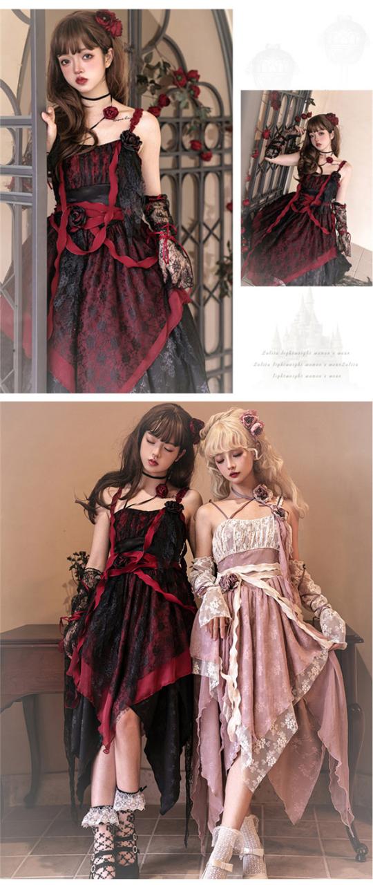 【送料無料】ロリータ ワンピース コスプレ リボン 衣装 フルセット 仮装 衣装 コスチューム こすぷれ コス おすすめ 可愛い セクシー 大きいサイズ_4
