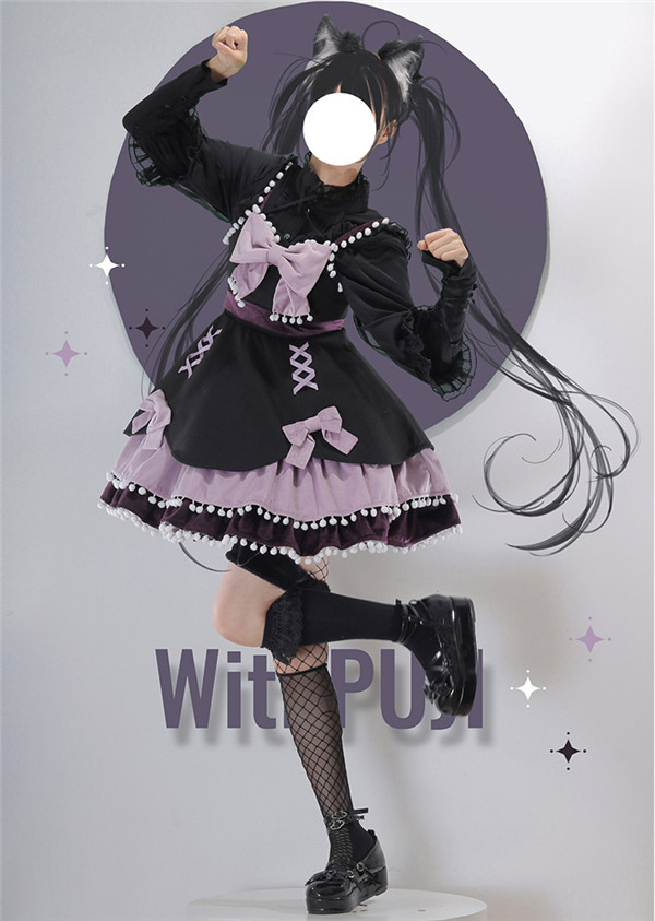 送料無料】ワンピース コスプレ ロリータ ゴスロリ パーティー 発表会