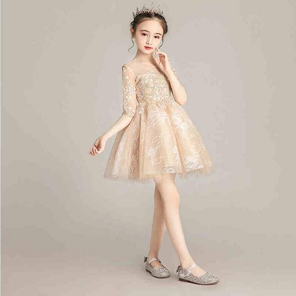永久定番 キッズドレス お姫様 半袖 ピアノ発表会 ワンピース 女の子 子供ドレス 演奏会 ピアノ発表会 中学生 ワンピース シャンパン キッズドレスの通販はau Pay マーケット Glory Park 商品ロットナンバー 開店記念セール Luxuryhousegr Eu