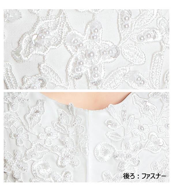 【送料無料】キッズ ドレス 子供服 キッズ服 キッズドレス ピアノ 発表会 結婚式 ワンピース 女の子 ロングドレス ラウンドネック ノースリーブ 透け感 レース プリンセスライン ロング ホワイト フォーマルドレス パーティードレス_9