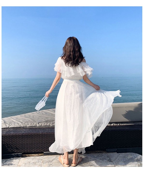リゾートワンピース 肩出しワンピース 夏 リゾートワンピの通販