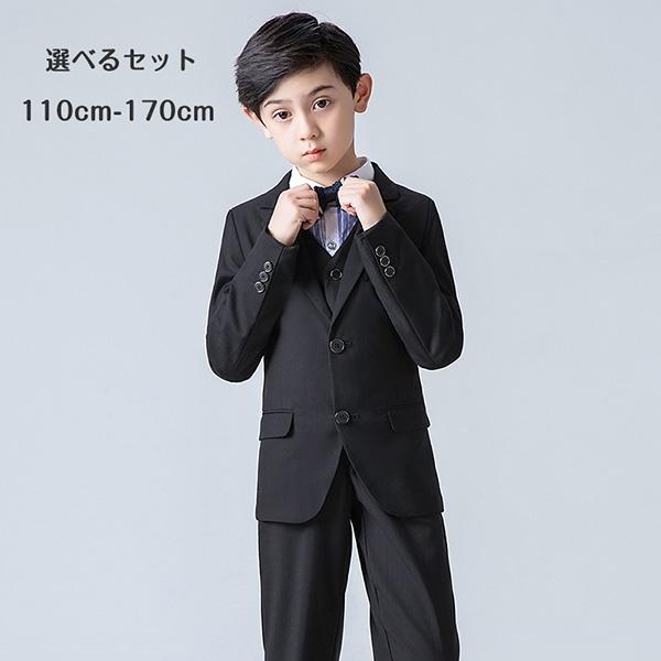 子供スーツ 男の子 キッズ 4点セット ブラック 結婚式 入学式 長袖 フォーマル 子供用 小さいサイズ 卒業式 発表会 子供服 フォーマル 小の通販はau Pay マーケット Glory Park