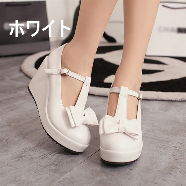 パンプス 可愛い 女の子 ピンク ホワイト ブラック ベージュ 4colors ヒール9cm 結婚式 発表会 演奏会 演出 ハイヒール ストラップ シュの通販はau Pay マーケット Glory Shop