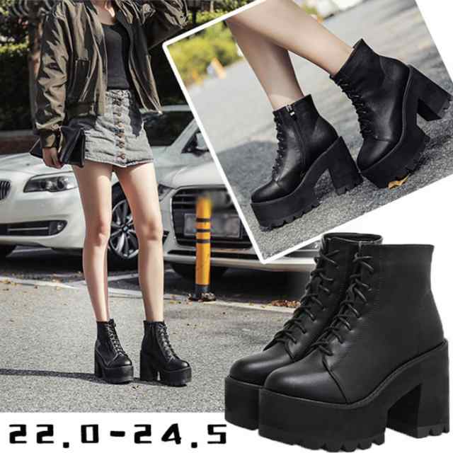 ブーツ　黒 - 5