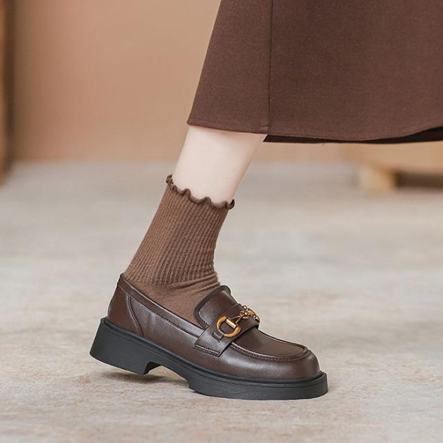 ローファー レディース 学生 厚底 可愛い おしゃれ JK 女の子