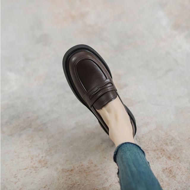 ローファー レディース 学生 厚底 可愛い おしゃれ JK 女の子