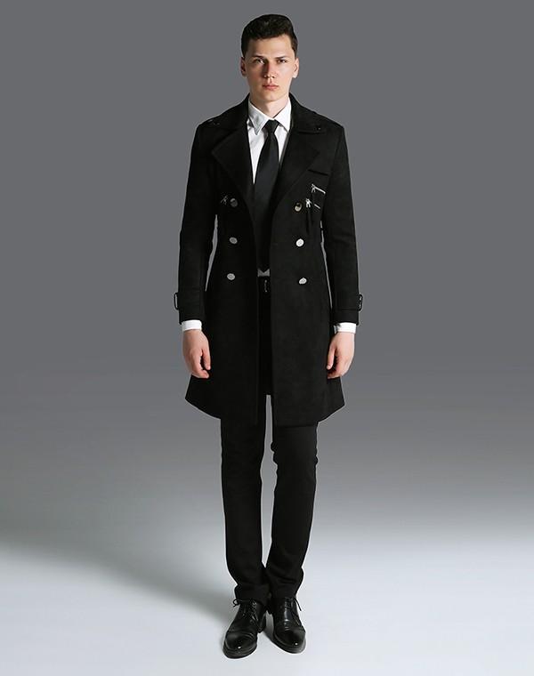 送料無料】ロングコート メンズ チェスターコート 3カラー ビジネス