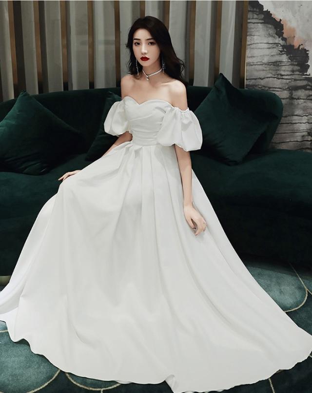 パーテイードレス ロング丈ドレス レディース オフショルダー 肩出し