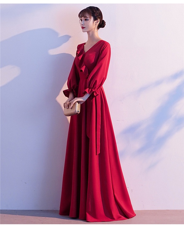 【送料無料】パーティードレス レディース 長袖　カクテルドレス 結婚式 ワンピース フォーマル イブニングドレス お呼ばれ 演奏会 二次会 ピアノ 発表会 披露宴 演奏会 ドレス 大きいサイズ 大人の通販は