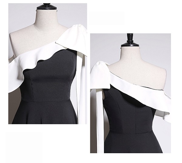 ロングドレス 演奏会 黒 ピアノ 発表会 母親 結婚式 オフショルダー 肩出し 袖付き 成人式ドレス 演奏会用ドレス 二次会 フォーマル 披露宴 ワンピース Aライン パーティードレス イブニングドレス da019l9 ロングドレス 演奏会 黒 ピアノ 発表会 母親 結婚式 オフショルダー 肩