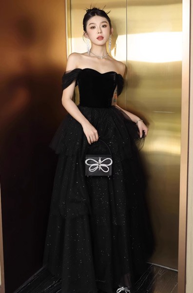 ドレス キラキラ 大人 ピアノ 発表会 ロングドレス 演奏会 結婚式 母親