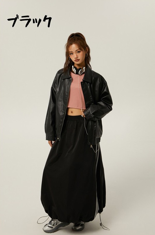 ライダースジャケット レディース レザージャケット ライダース コーデ