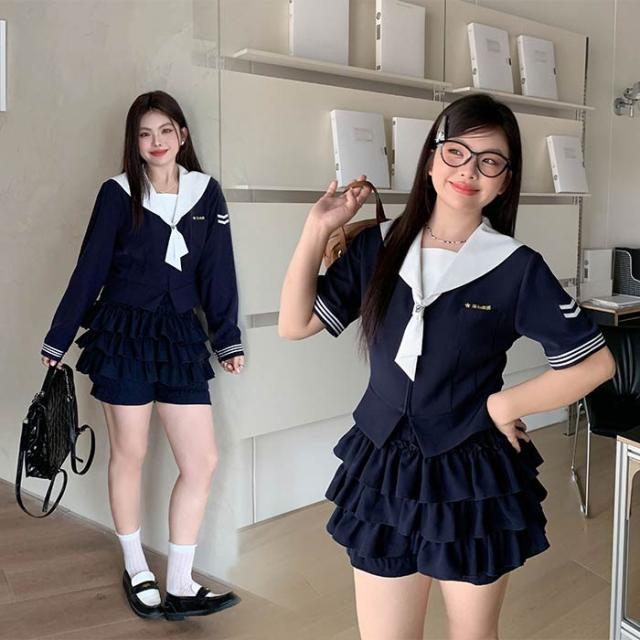 途轍も無い大きさ セーラー服 トップス 卒式 うしろ帯 ユニフォーム 教え子ユニフォーム 長袖 半袖 米国海軍  ユニフォームコスプレ レディース 高校生 お受験 華燭の典 告げ知らせる会 はいり込む 通学 御坊っちゃん フォーマル 中学生 卒式背広 卒服  うしろ帯上級高等学校 JKユニフォーム jk