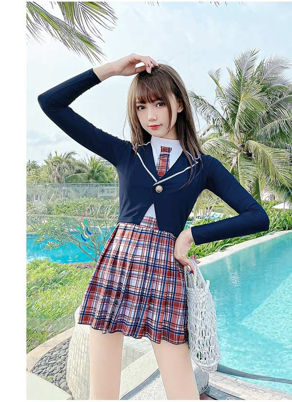 1円 セーラー服 スカート 上下2点セット 冬物 長袖 白3本線 女子 学生服 中学 高校 紺 制服 中古 ランクB EY6488 1円 セーラー服 スカート 黒3本線 青2本線 学生