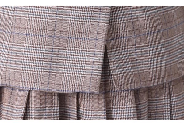 入学式 卒業式 制服 チェック柄 ジャケット 女の子 スーツ セット イギリス風 小学生 中学生 高校生 JK ジュニア 中学 受験 大きいサイズ ゆったりサイズ 韓国風 リボン 卒服 入園祝い ギフト 卒園式 七五三_11