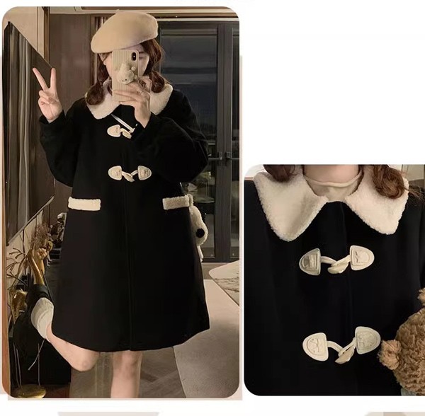 ダッフルコート ステンカラーコート 冬服 レディース ジャケット