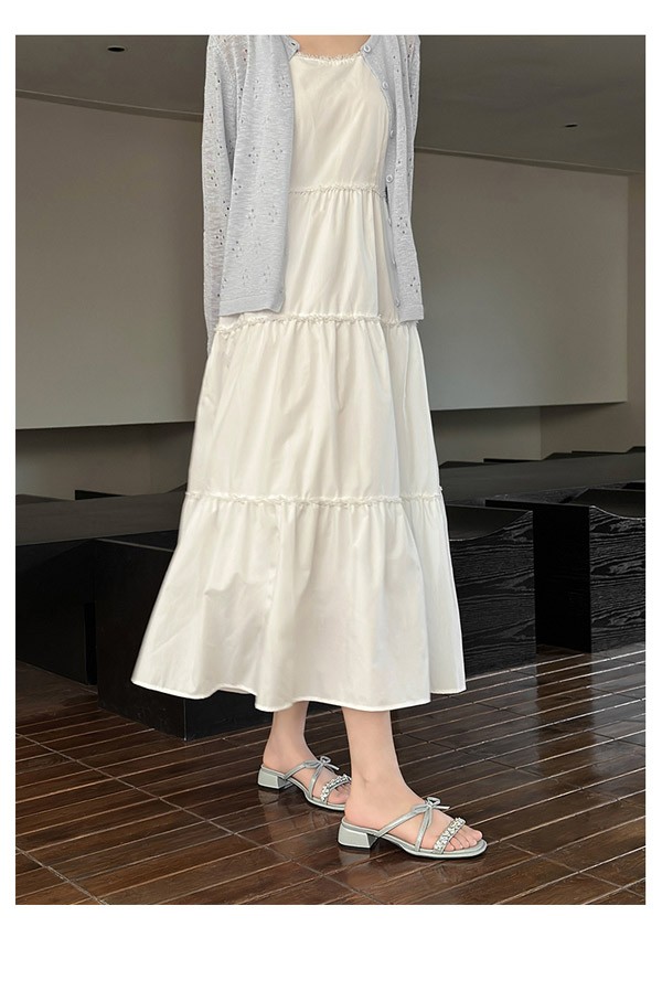 ストラップサンダル キラキラ リボン 夏 華奢サンダル レディース 細