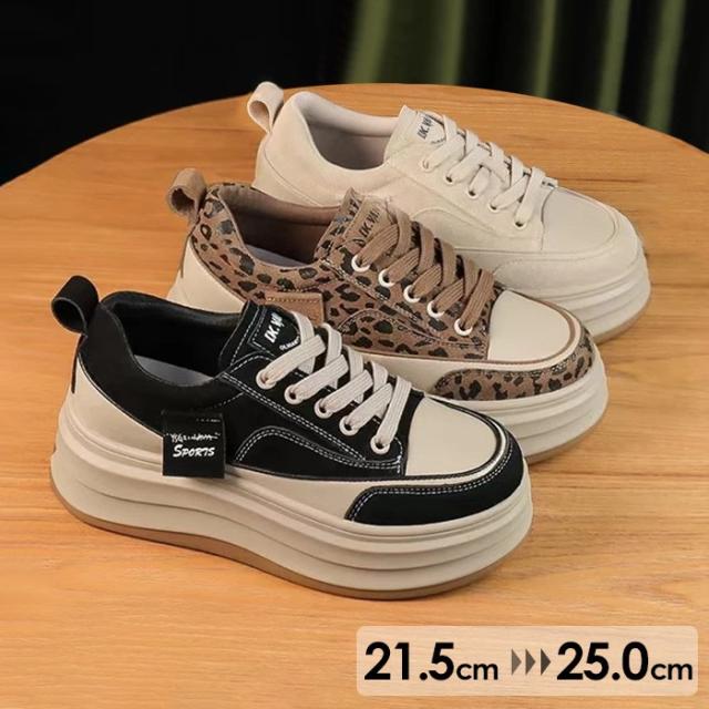 スニーカー 厚底 スポーティ 小さいサイズ シューズ レディース 靴 美脚 可愛い 厚底スニーカー かわいい お洒落 おしゃれ カジュアル 歩きやすい 疲れにくい シンプル 黒 白