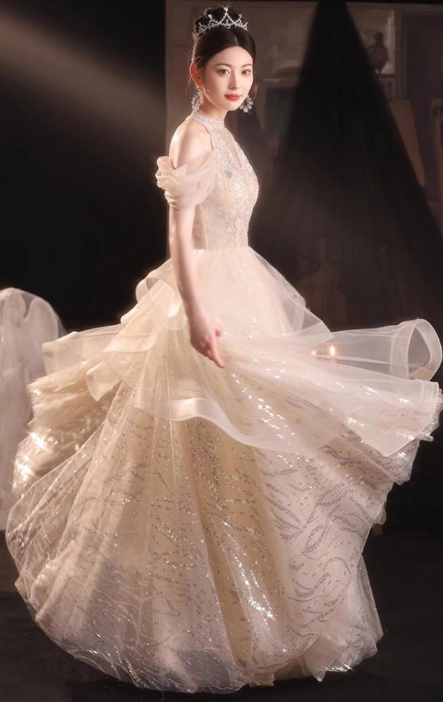 ドレス 大人 ピアノ 発表会 ロングドレス 肩だし 演奏会 演奏会用