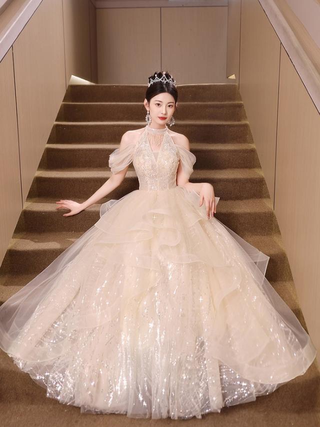 ドレス 大人 ピアノ 発表会 ロングドレス 肩だし 演奏会 演奏会用ドレス ピアノ発表会 結婚式 高校生 パーティードレス 大きいサイズ 母親 コンクール イブニングドレス ロング 演奏会ドレス 大きいサイズドレス 小さいサイズ_3
