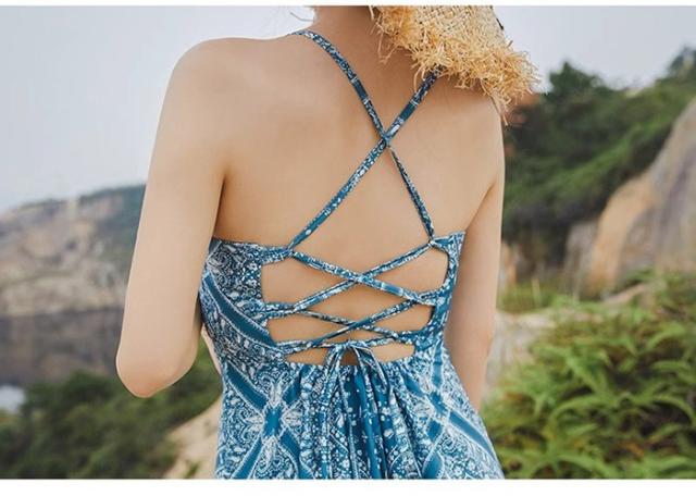 リゾートワンピ エスニック柄 夏ワンピース リゾートワンピース