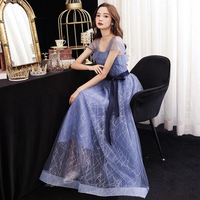 ドレス 大人 ピアノ 発表会 ロングドレス 演奏会 演奏会用ドレス ピアノ発表会 結婚式 高校生 パーティードレス 大きいサイズ 母親 コンクール イブニングドレス キラキラ Aライン ロング丈 二次会 成人式 舞台ドレス お呼ばれ 披露宴 エレガント_1