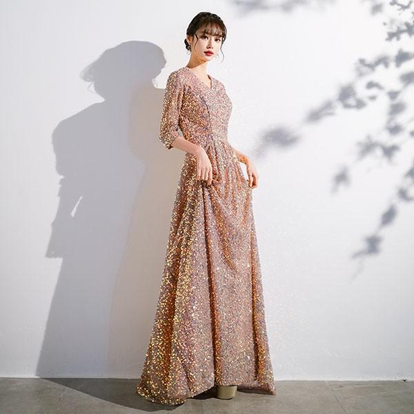 送料無料】ドレス 大人 ピアノ 発表会 ロングドレス 演奏会 結婚式