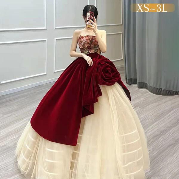 【送料無料】ドレス 大人 ピアノ 発表会 ロングドレス カラードレス 演奏会 結婚式 母親 ピアノ発表会 黒 袖付き ワンピース 半袖 演奏会ドレス