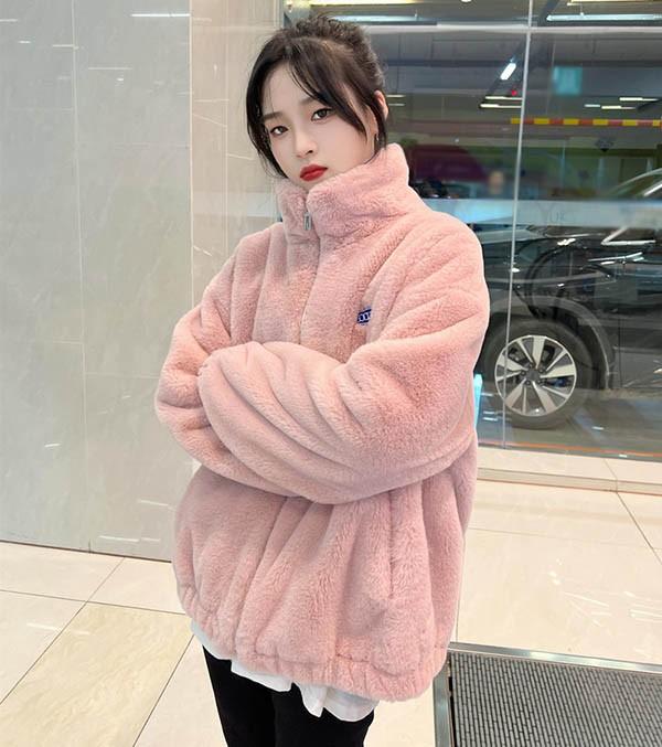 もこもこコート レディース 萌え萌え系 ボアコート 中綿 大きいサイズ