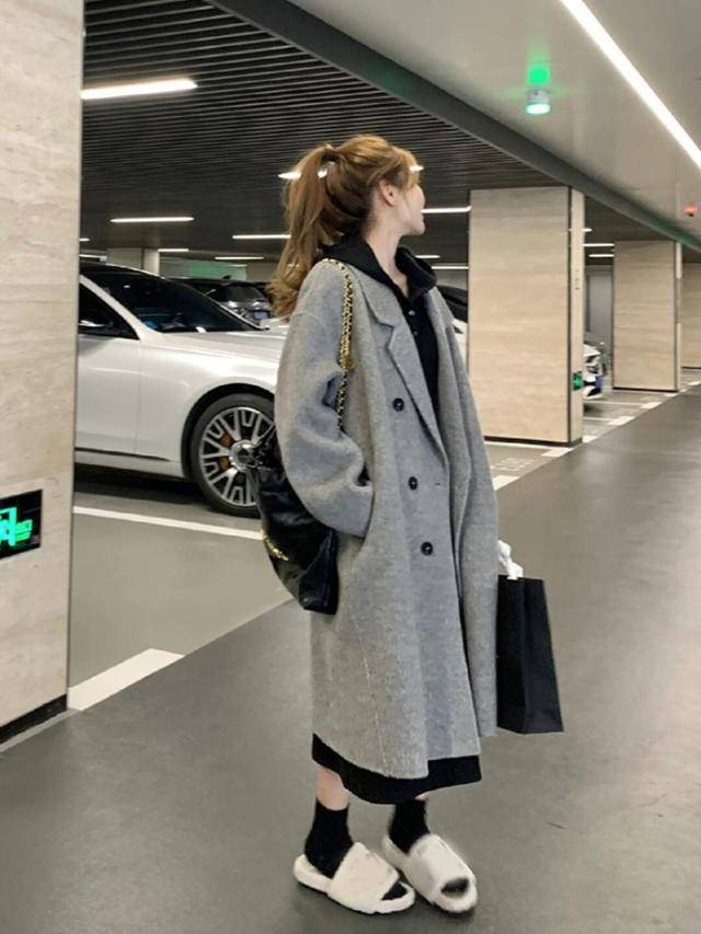 チェスターコート レディース ミディアムコート ロングコート コクーン