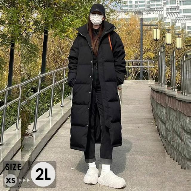 ダウンコート フード付き ベンチコート レディース ダウン ロング コート アウター ジャケット 冬 ロングダウンコート おしゃれ シンプル 防寒 小さいサイズ 柔らかい 防寒性 冬服 あったか 暖かい