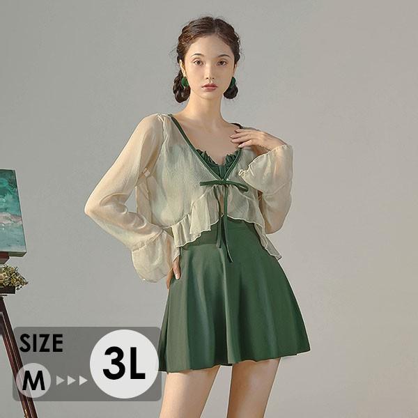 2点セット ワンピース水着 トップス付き レディース 水着 ノンワイヤー 体型カバー 大きいサイズ セクシー ワンピース 着痩せ 盛れる 2l の通販はau Pay マーケット Glory Shop