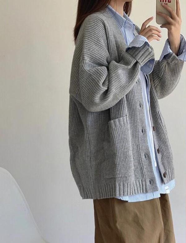 ニットカーディガン ニットコート カーディガン レディース 春 秋 冬