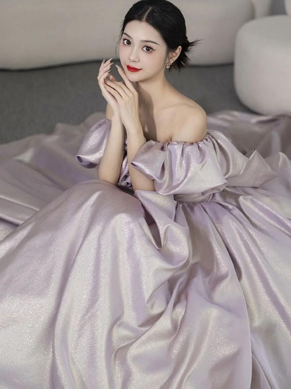 ドレス 大人 ピアノ 発表会 ロングドレス 小さいサイズ 袖付き 半袖 ベアショルダー 演奏会 結婚式 母親 演奏会用ドレス ロング 黒 披露宴 レディース 演奏会ドレス ピアノ発表会 韓国 イブニングドレス パーティードレス ワンピース 二次会 花嫁 dg245n1n1l9_3