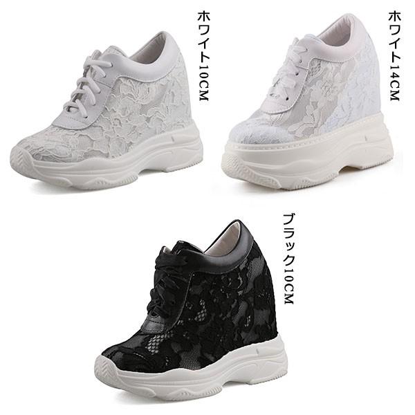 送料無料】スニーカー 白 レディース インヒール ジュニア アウトドア
