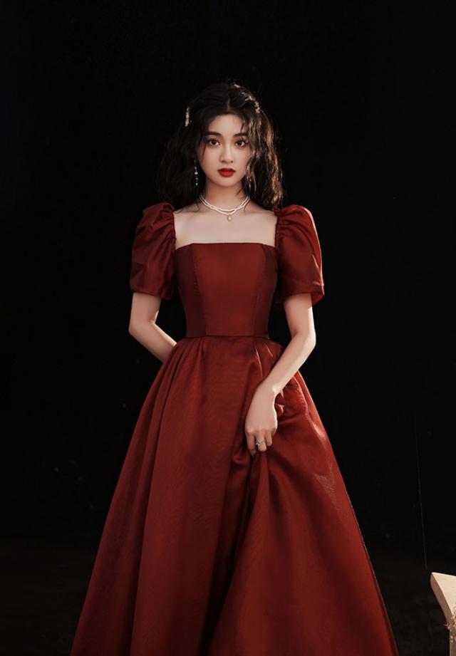 ドレス 大人 袖付き ワンピース 半袖 ピアノ 発表会 ロングドレス 大きいサイズ 小さいサイズ 演奏会 結婚式 母親 演奏会ドレス 大人 レディース ロング丈 披露宴 ピアノ発表会 韓国 イブニングドレス パーティードレス 二次会 花嫁_10